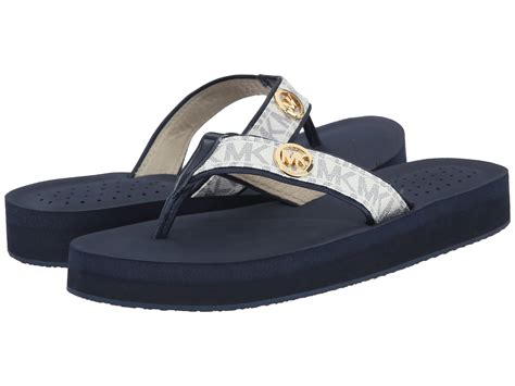 michael kors gage flip flops